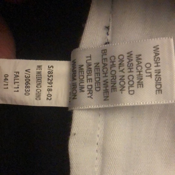 Vintage (2011?) chino pants from Banana Republic- Navy - Picture 5 of 6